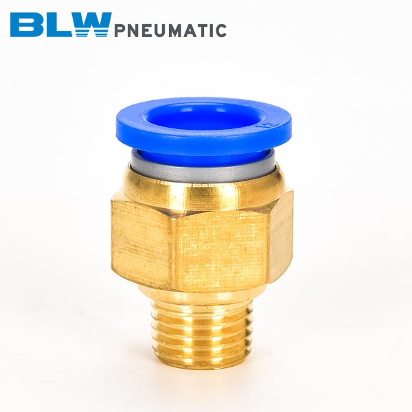 PC Metric Thread Male Straight