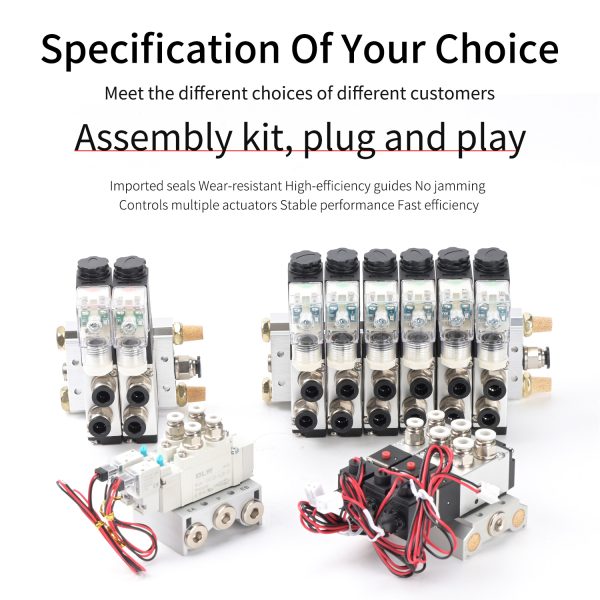 SY Series Solenoid Valve Set - 图片 4