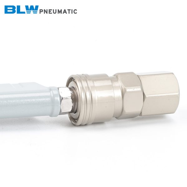A010 Metallic Silver Blowgun - 图片 4